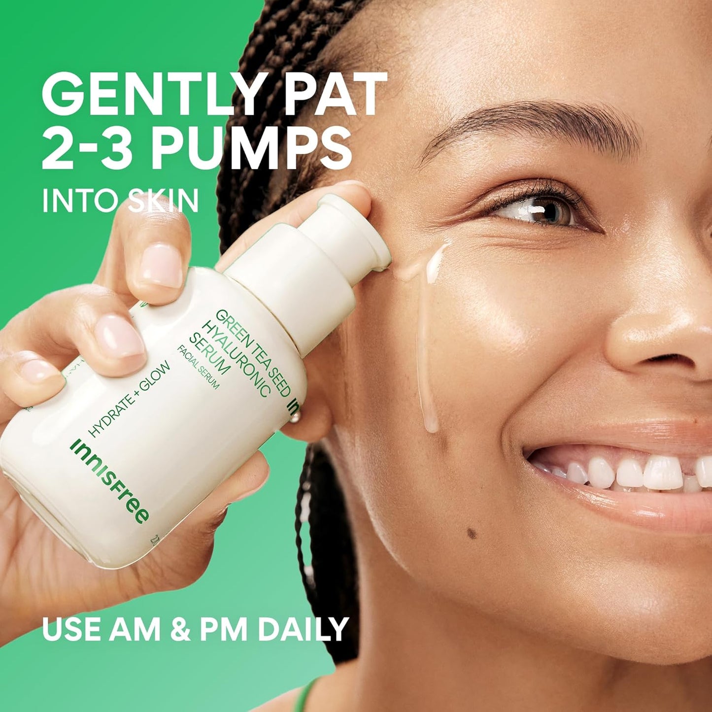 Innisfree Green Tea Seed Intensive Hydrating Serum 80ml