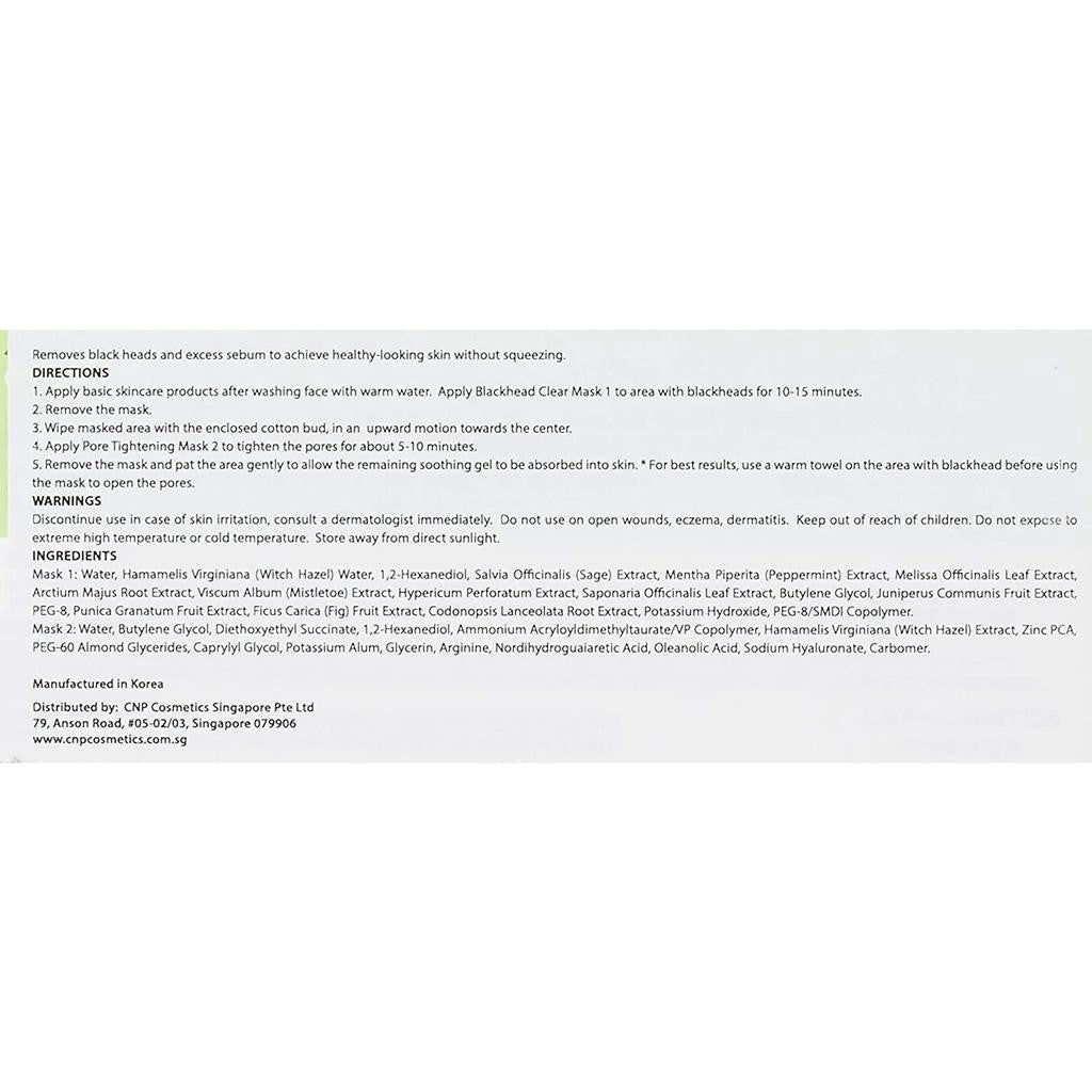 CNP Laboratory Anti-Pore Black Head Clear Kit 10 Set