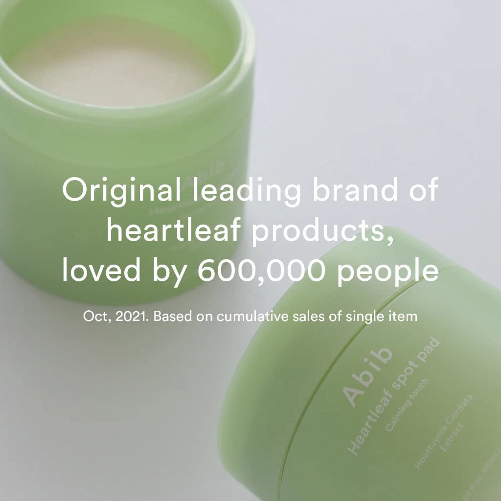 Abib Heartleaf Spot Pad Calming Touch 80 Pads 150ml