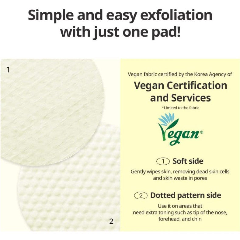 GOODAL Green Tangerine Vitamin C Toner Pads with ‘5-in-1’ Effect, Exfoliates, Tones, Moisturizes, and Detoxifies Sensitive Skin (70 Pads)