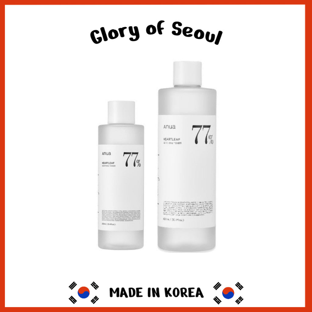 ANUA Heartleaf 77% Soothing Toner 150ml / 250ml / 500ml