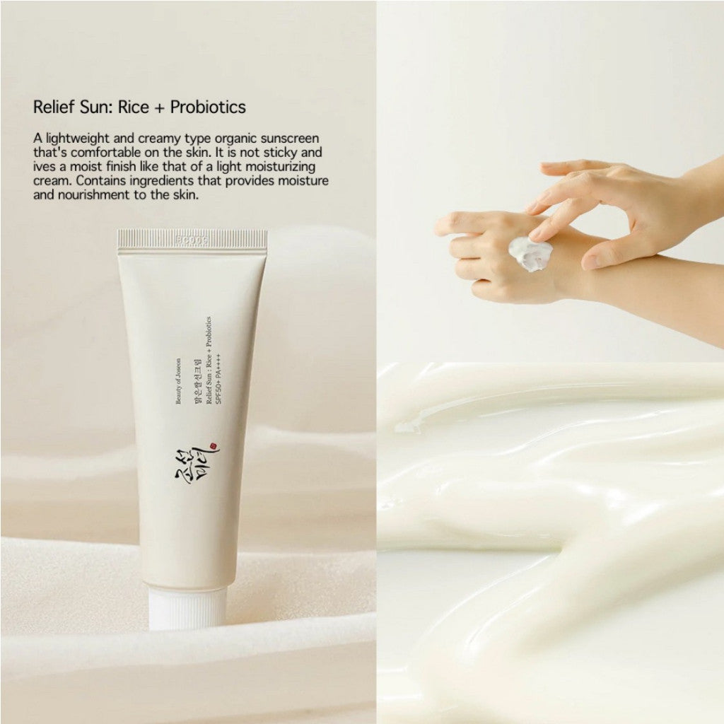 BEAUTY OF JOSEON Relief Sun: Rice + Probiotics (SPF50+ PA++++) 50ml
