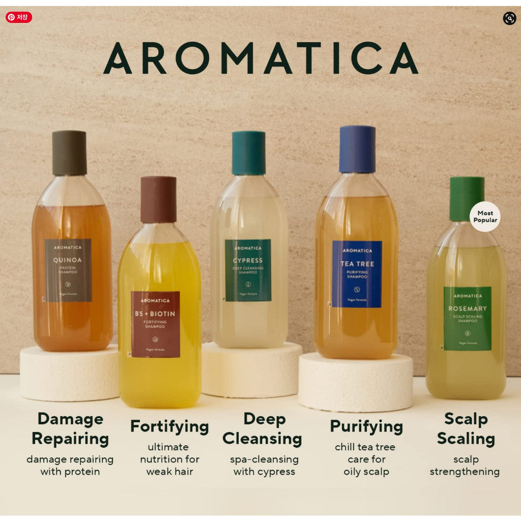 AROMATICA Rosemary Hair Thickening Conditioner 400ml 13.53oz.