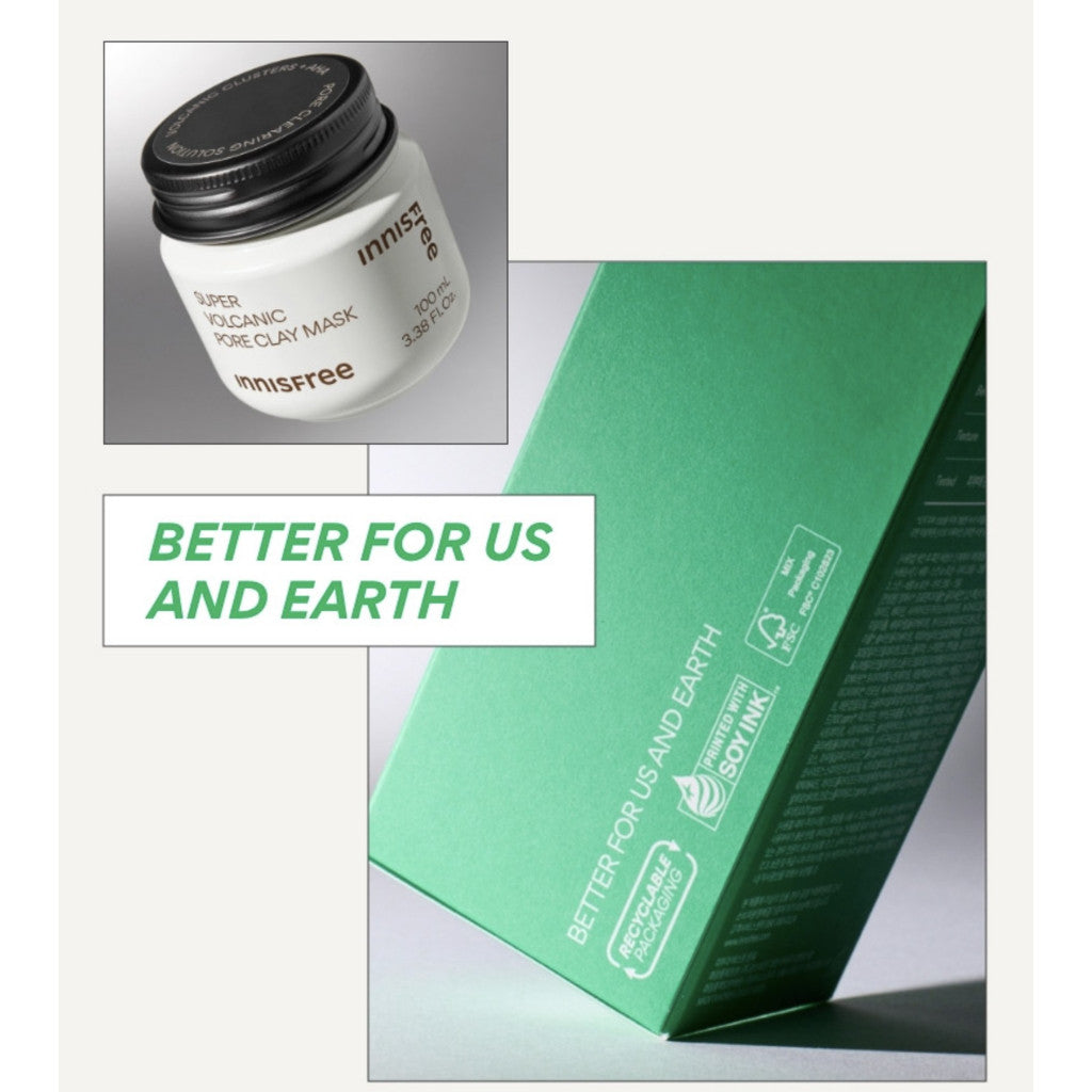 Innisfree Super Volcanic Pore Clay Mask 100mL / 3.38 Fl.Oz.
