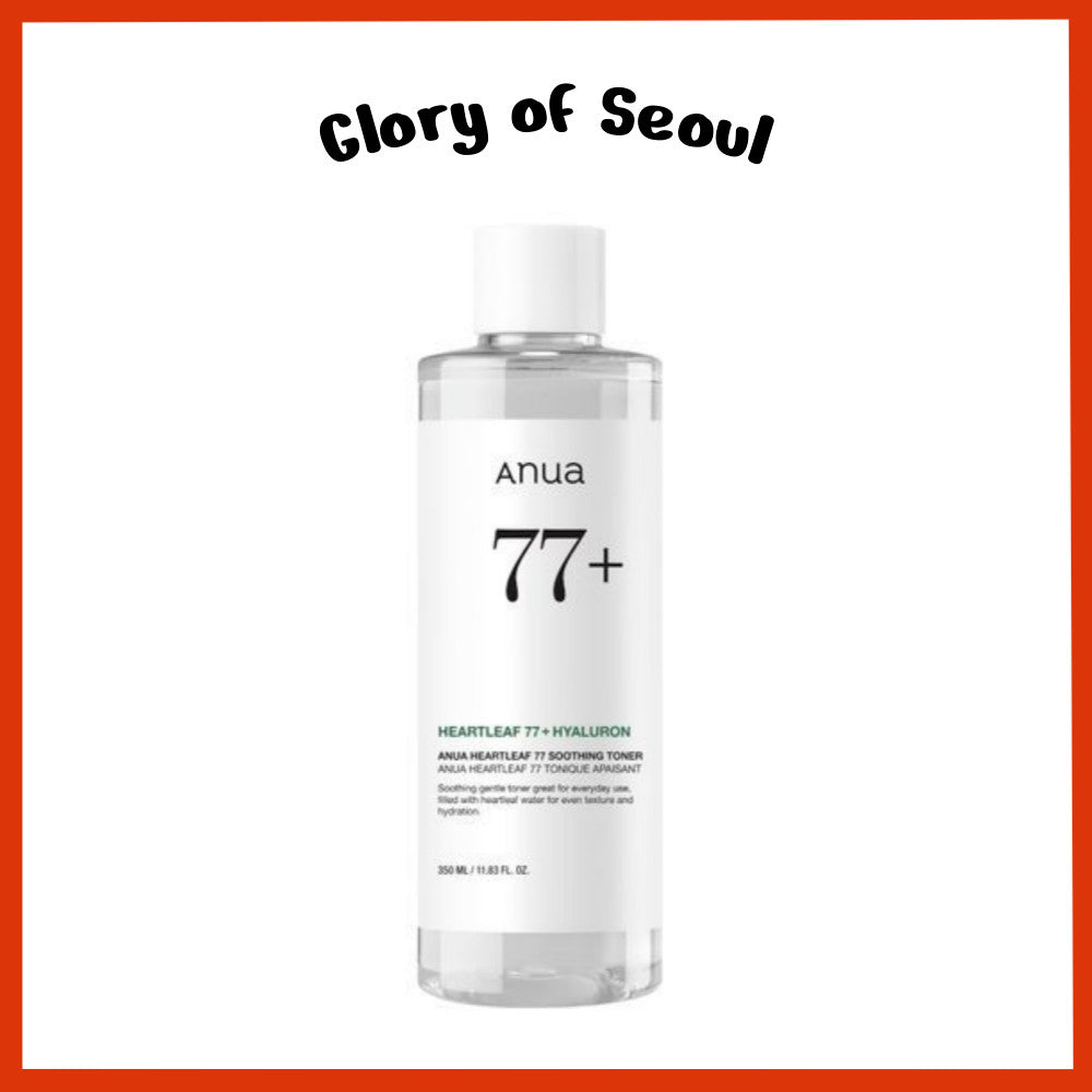 ANUA Heartleaf 77% Soothing Toner 350ml (2 Options)