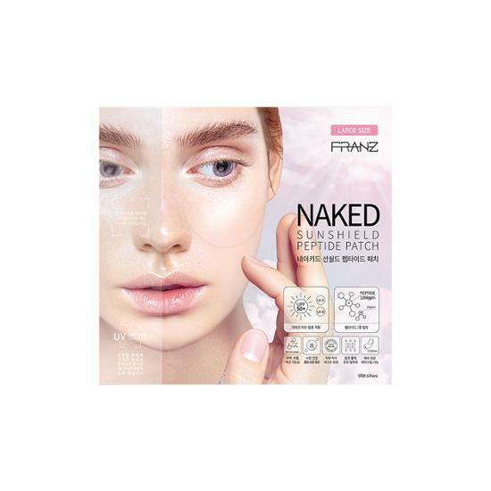 FRANZ Naked SunShield Peptide Patch 5Pack 2Type (R/L Size)