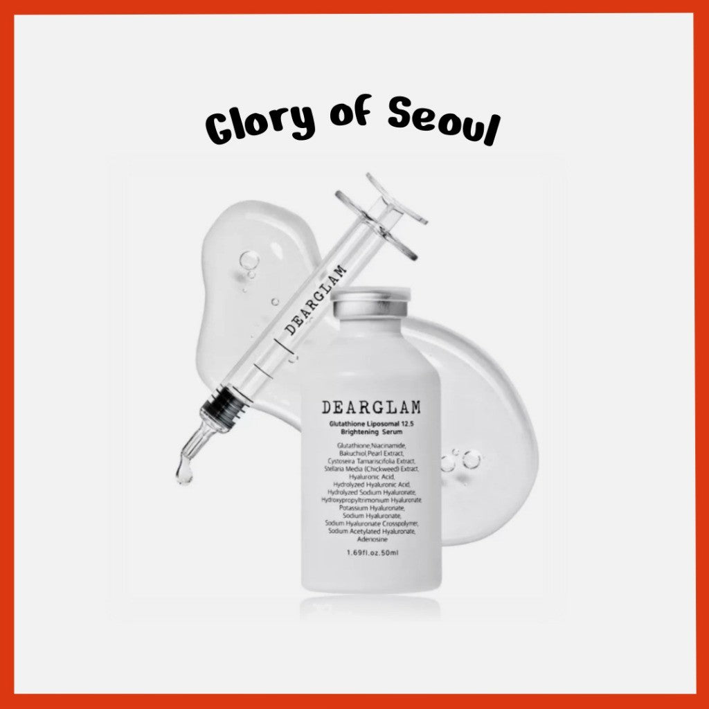 Dearglam Glutathione Liposome 12.5 Radiance Whitening Serum, 50mL – Gloryofseoul