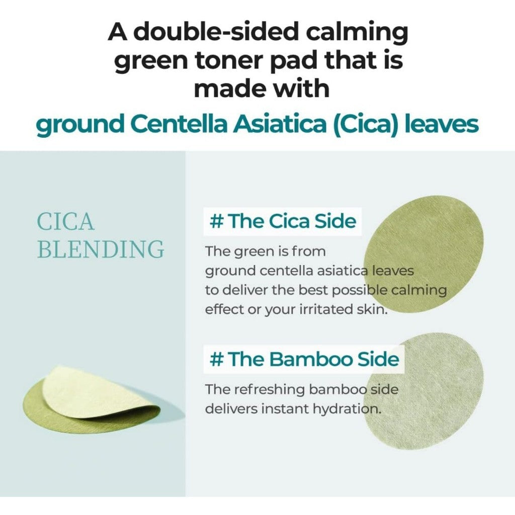 Numbuzin No.1 Centella Re-Leaf Green Toner Pad 70 Pads 6.42 fl.oz