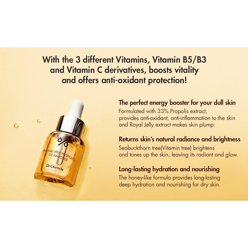 DR.CEURACLE Royal Vita Propolis 33 Ampoule 30ml