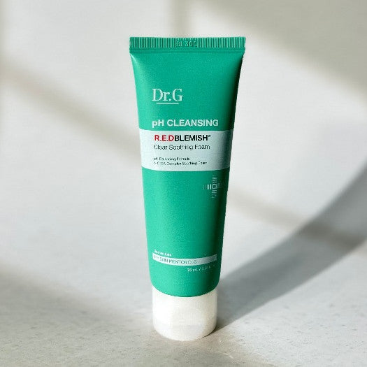 MINI Dr.G pH Cleansing R.E.D Blemish Clear Soothing Foam 75ml/30ml