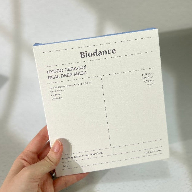 Biodance Cera-nol Real Deep Mask 4 Sheets 1 Box