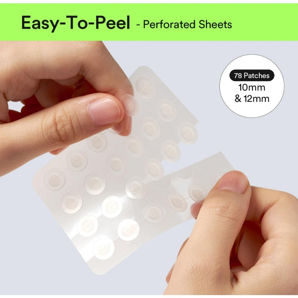 Abib Heartleaf Calming Spot Patch 10mm*48pcs + 12mm*30pcs