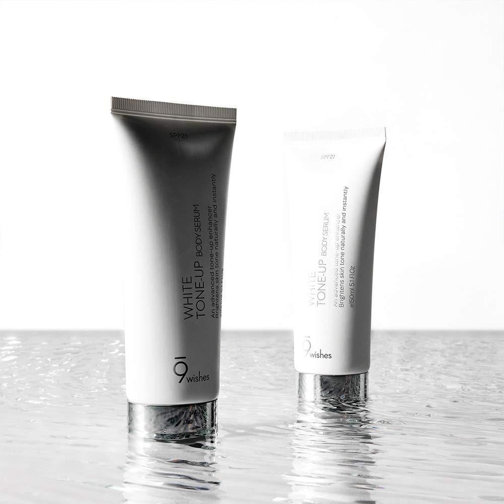 9WISHES White Tone Up Body Serum SPF21 150ml, 9 Wishes