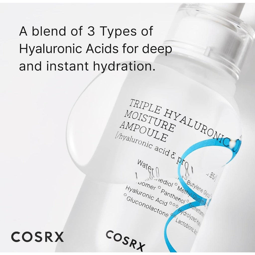 COSRX Hydrium Triple Hyaluronic Moisture Ampoule, 40ml