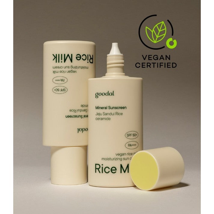 Goodal Vegan Rice Milk Mineral Moisture Sunscreen 50ml