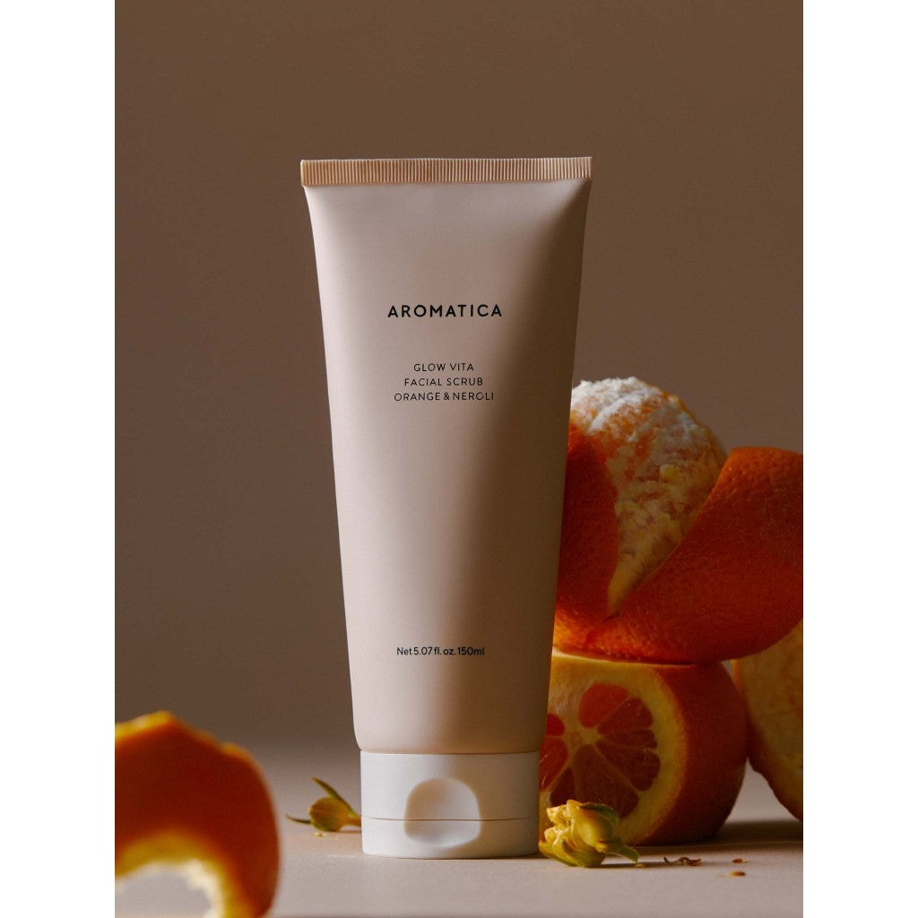 AROMATICA Glow Vita Oil In Gel Cleanser Orange & Neroli 150ml