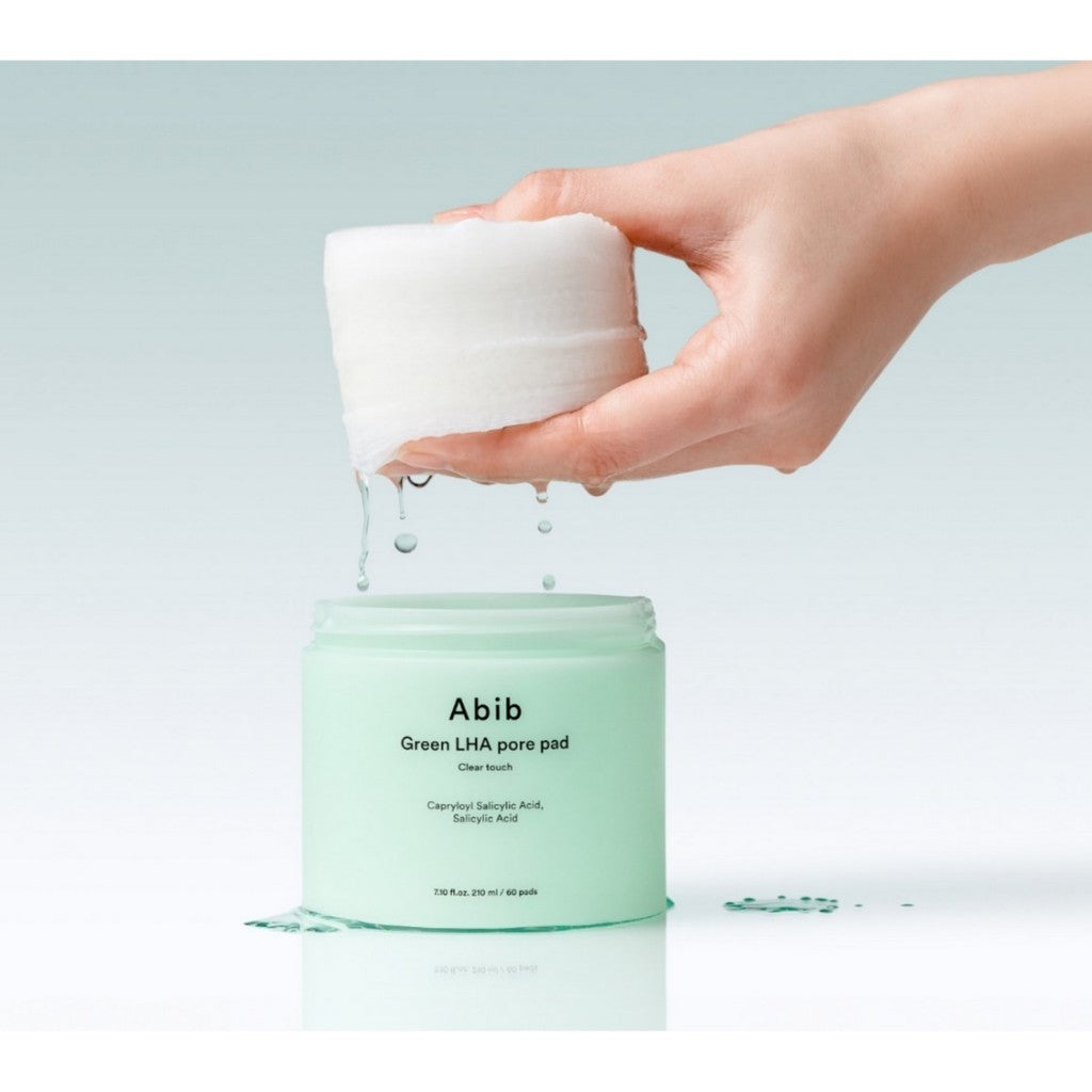 Abib Green LHA Pore Pad Clear Touch 60pads 210ml