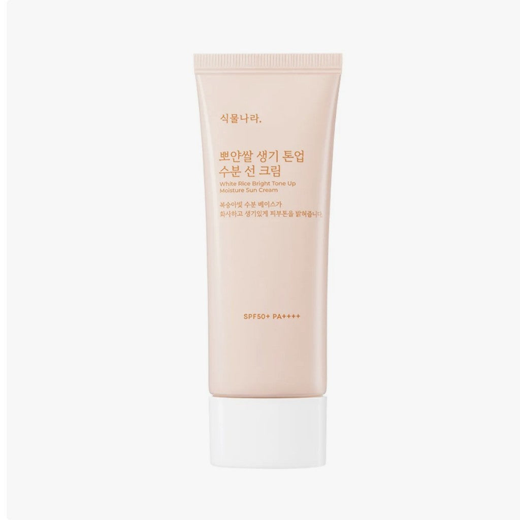 Shingmulnara White Rice Bright Tone Up Moisture Sun Cream, 100mL | SPF50+ PA++++
