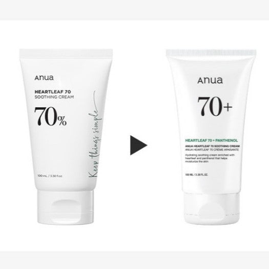 ANUA Heartleaf 70 Soothing Cream 100ml