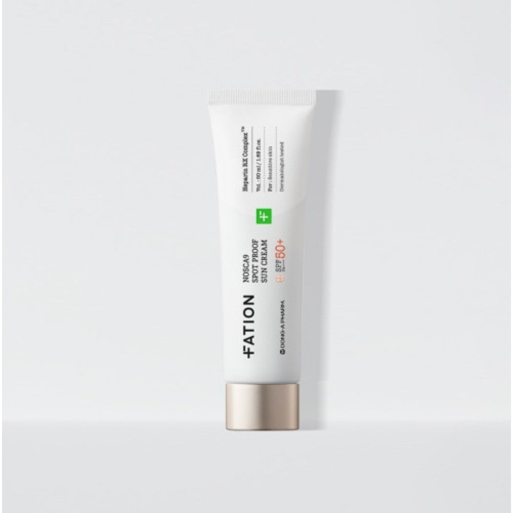 FATION NOSCA9 Spot Proof Suncream 50ml / UV Aging Skin Barrier Sun Serum 40ml