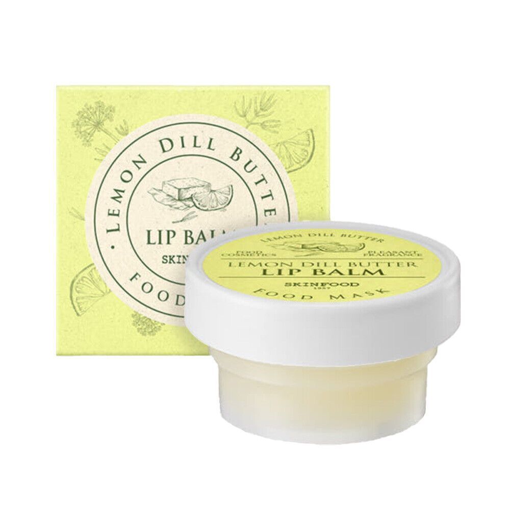SKINFOOD Food Mask Lip Scrub 21ml (3 Types) │ Strawberry Sugar Lip Scrub / Lemon Dill Butter Lip Balm / Honey Sugar Lip Sleeping Pack