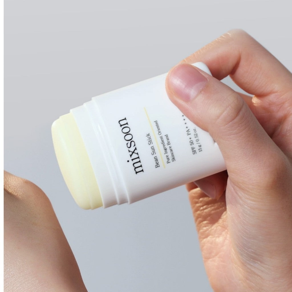 mixsoon Sun Stick SPF 50+ PA++++ 15g (2 Types) | Bean / Cica-Hyal