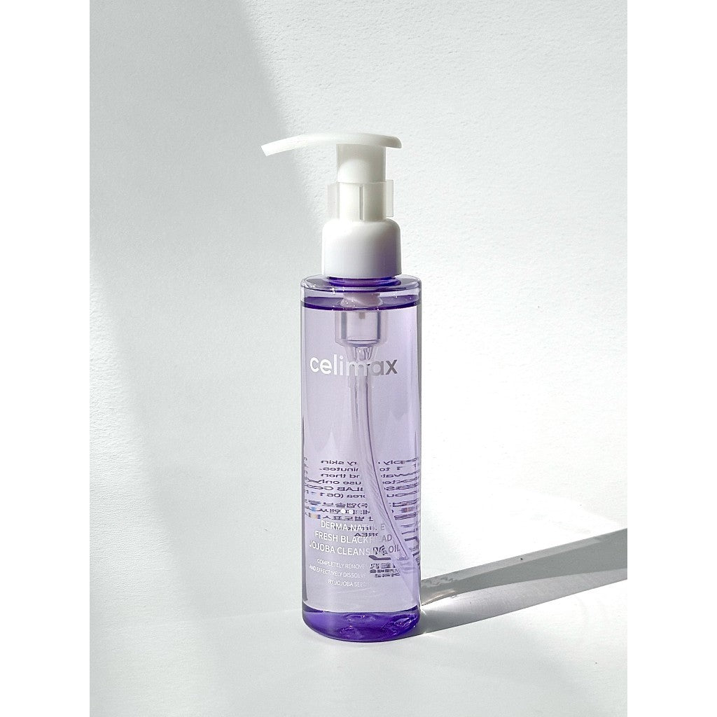 CELIMAX Derma Nature Fresh Blackhead Jojoba Cleansing Oil 20ml / 150ml