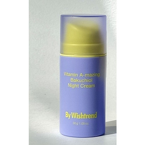BY WISHTREND Vitamin A-mazing Bakuchiol Night Cream 30ml, 10ml