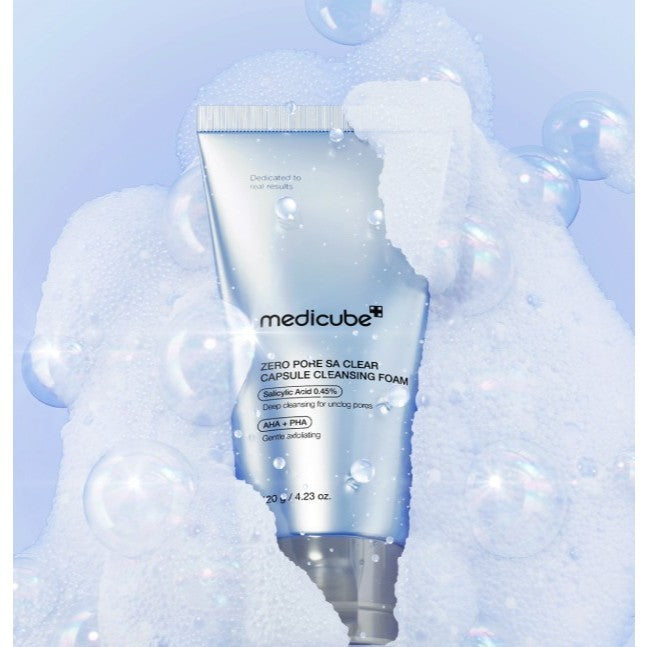 MEDICUBE Zero Pore SA Clear Capsule Cleansing Foam 120g