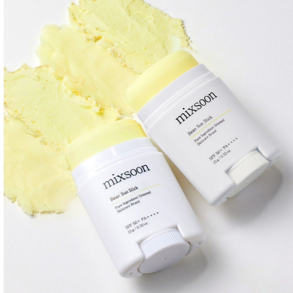 mixsoon Sun Stick SPF 50+ PA++++ 15g (2 Types) | Bean / Cica-Hyal