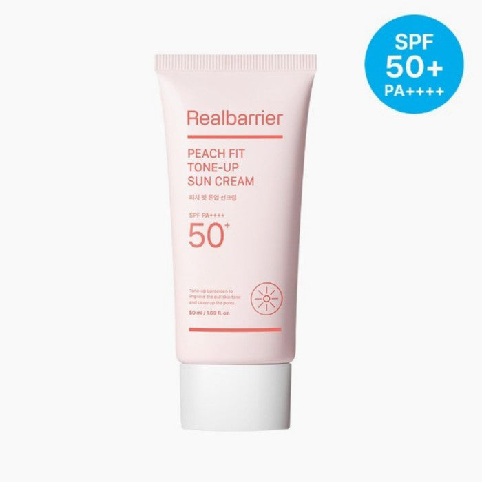 REAL BARRIER Sun Cream SPF50+ PA++++ 50mL 4options (Cera Moisture Barrier, Cica green ton-up, Aqua soothing, Peach Fit tone-up)