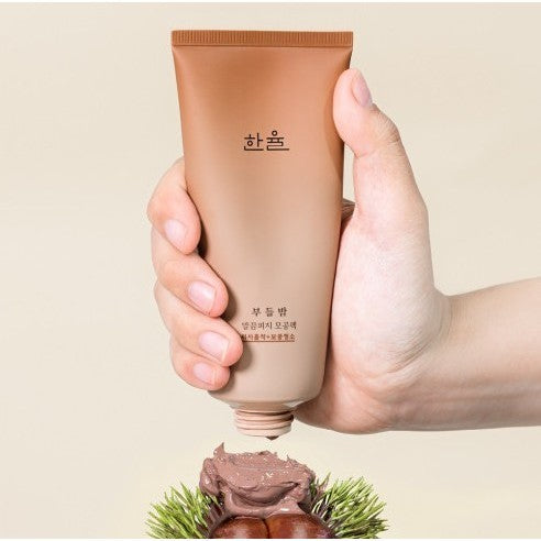 HANYUL Soft Chestnut Flawless Sebum Pore Clay Mask 100mL/Soft Chestnut Clean Exfoliating Pore Clay Mask 100mL