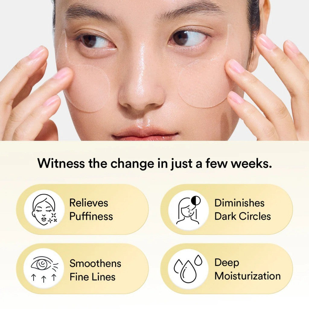 Abib Eye Patch, 60 Pieces (2 Types) | Collagen Jericho Rose Jelly / PDRN Retinal Glow