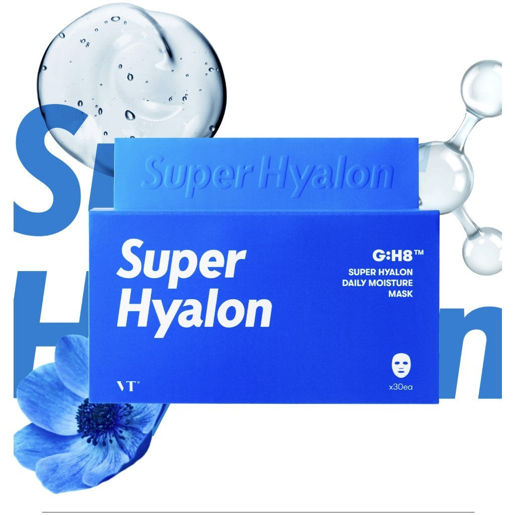VT Super Hyalon Daily Moisture Mask 30ea 360g