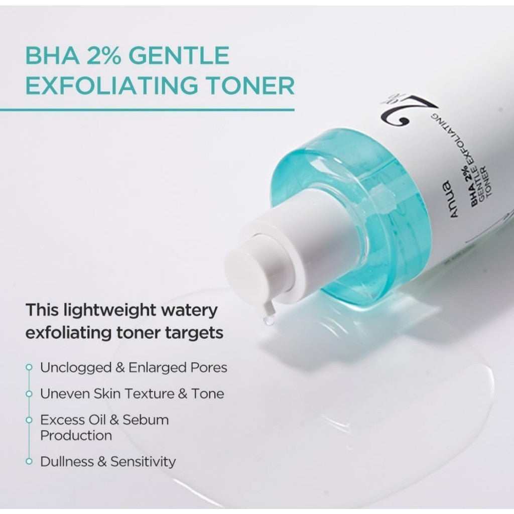 ANUA BHA 2% Gentle Exfoliating Toner 150ml