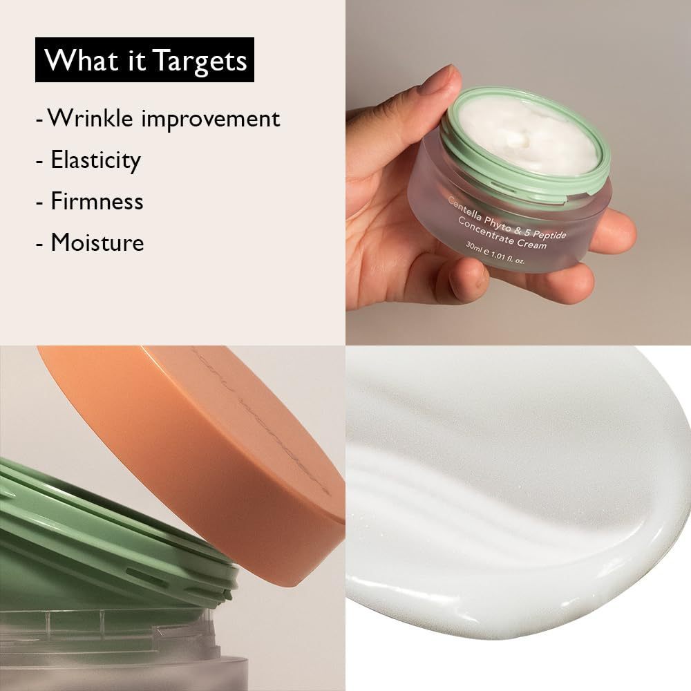 Haruharu wonder Centella Phyto & 5 Peptide Concentrate Cream 30mL