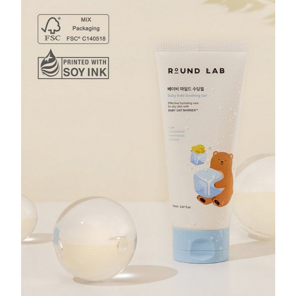 ROUND LAB Baby Mild Soothing Gel, 150mL