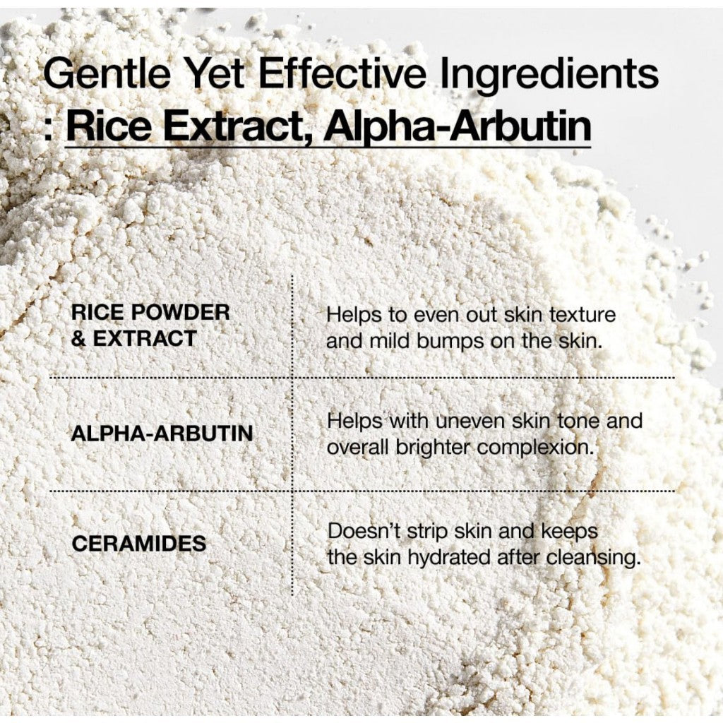 ANUA Rice Enzyme Brightening Cleansing Powder 40g