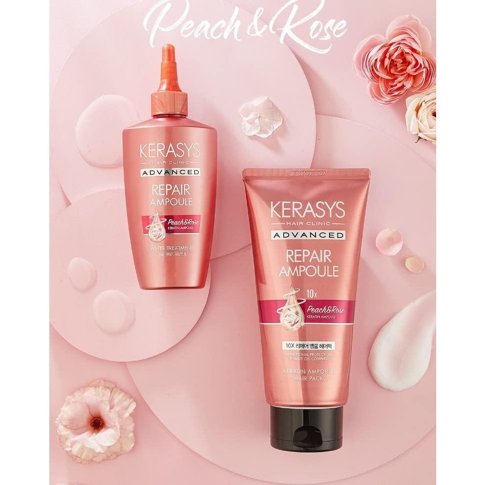 Kerasys Advanced Repair Ampoule Water Treatment Peach 220ml