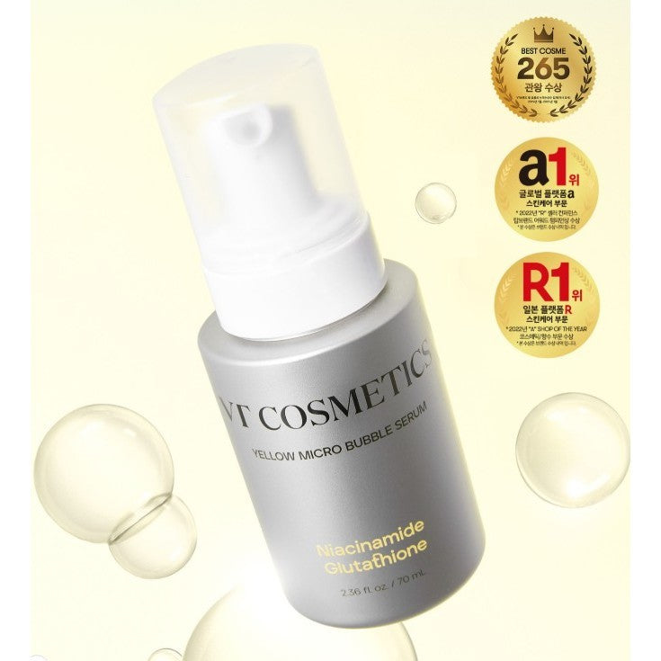 VT Micro Bubble Serum 70ml (3 Types) │ Retinol Collagen / PDRN Hyaluronic / Niacinamide Glutathione
