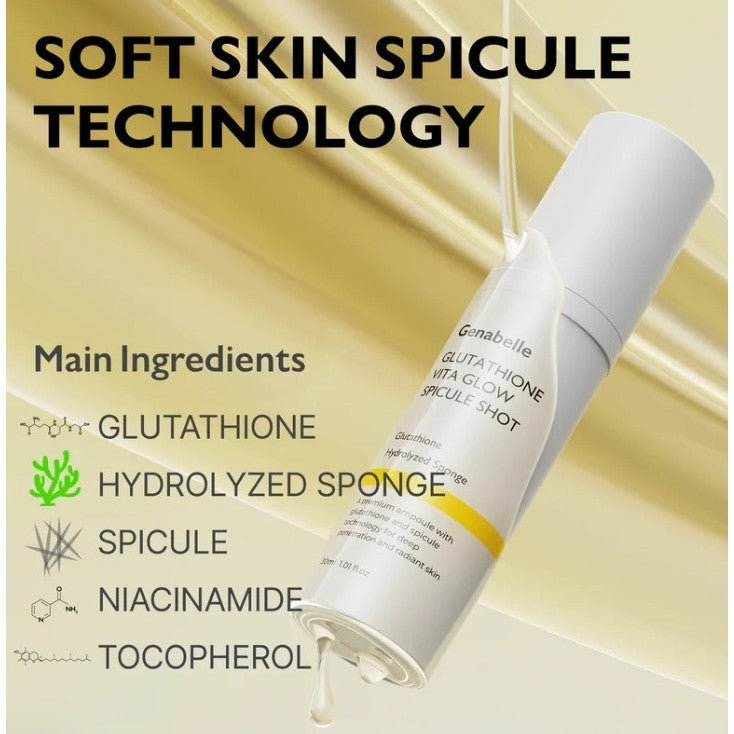 GENABELLE GLUTATHIONE VITA GLOW SPICULE SHOT 30ML