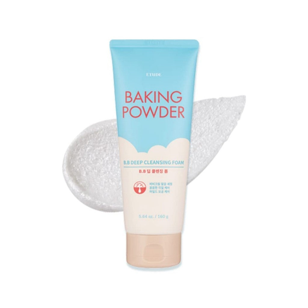 ETUDE Baking Powder Cleansing Foam 3 Types (Pore / B.B Deep)