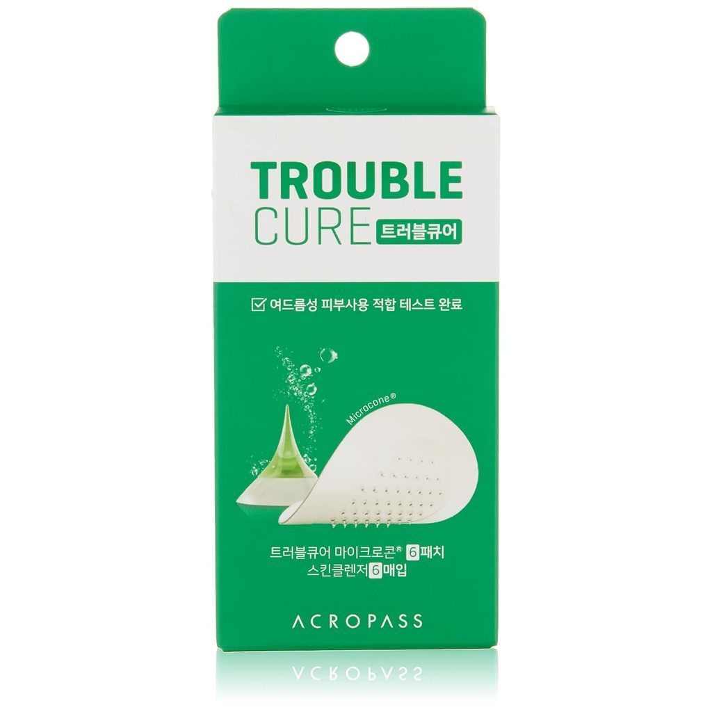 ACROPASS Trouble Cure Microcone for Blemishes - Hydrocolloid, Acne Pimple Spot Patches 3Type(6/24/36ea)