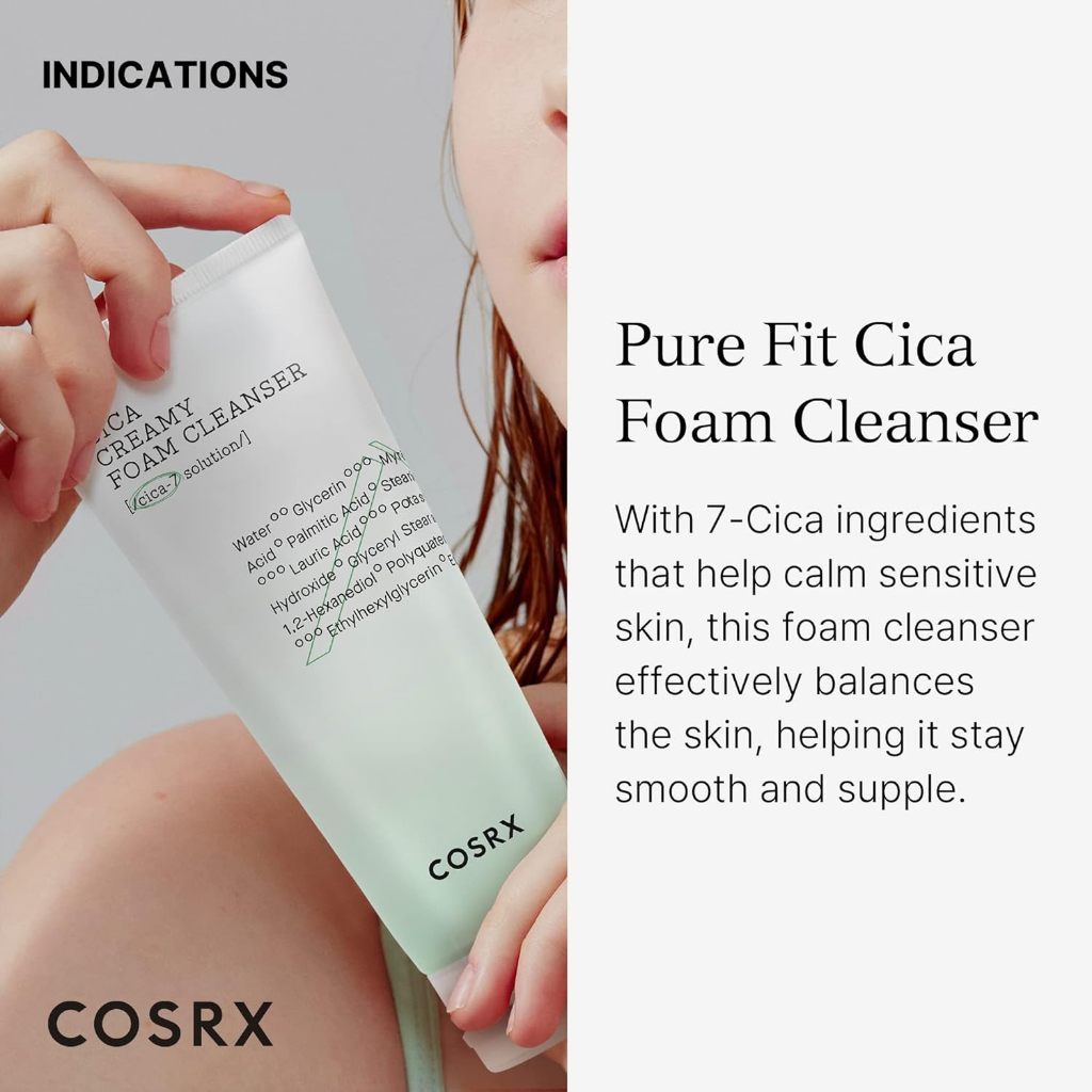 COSRX Pure Fit Cica Creamy Foam Cleanser 150ml