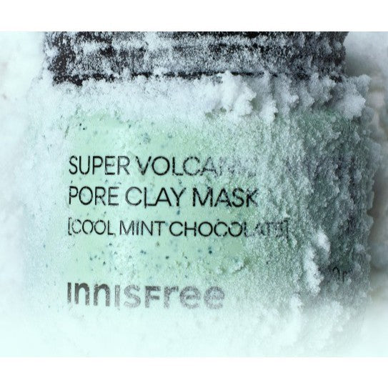 Innisfree Super Volcanic Pore Clay Mask - Cool Mint Chocolate 100ml