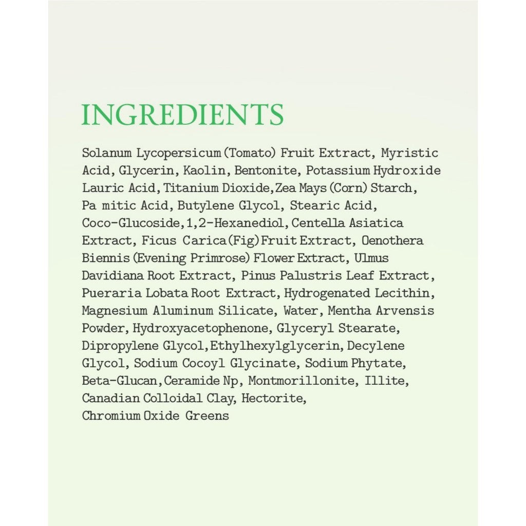 Fully Green Tomato Clay Mask Cleanser 120ml