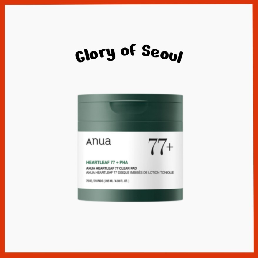 ANUA Heartleaf 77 Clear Pad 70 Pads 160ml
