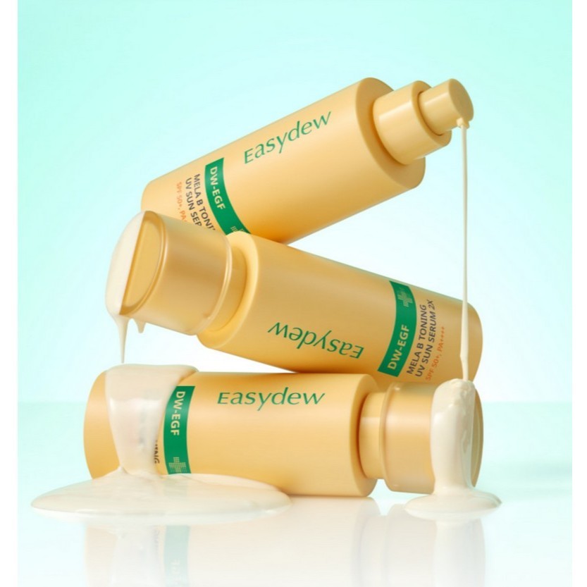 EASYDEW DW-EGF Mela B Toning UV Sun Serum 2X, 40mL | SPF 50+ PA++++