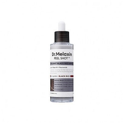 Dr.melaxin Peel Shot Exfoliating Ampoule 80ml 2type(White Rice, Black Rice)