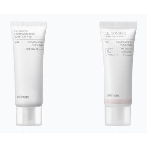 CELIMAX Oil Control Light Sunscreen SPF50+ PA++++ 40ml